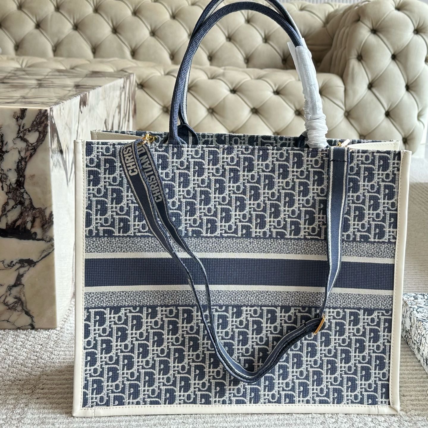 New 3D Embroidery Tote Bag