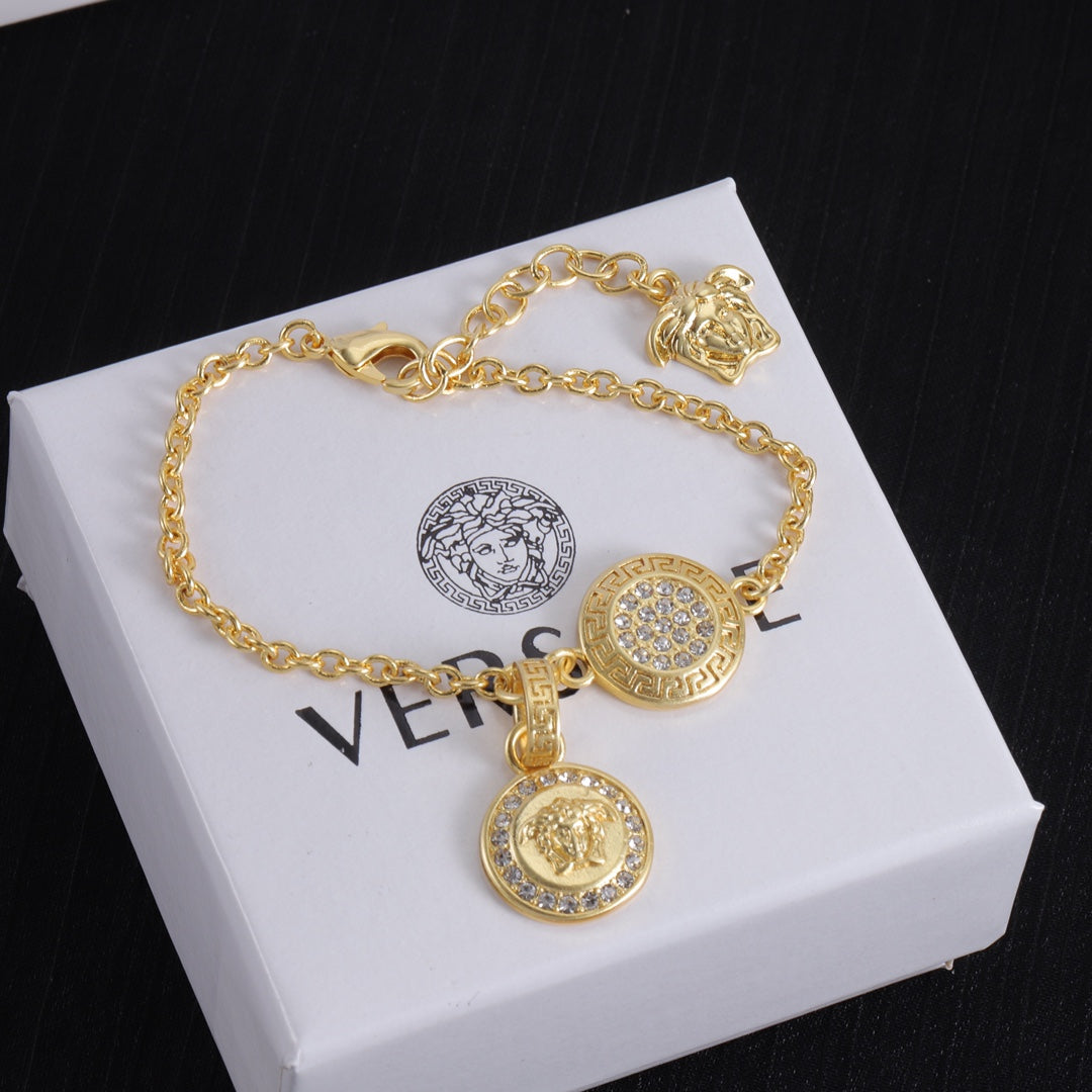 Vintage Baroque Bracelet and Necklace Set