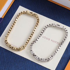 Square metal bracelet