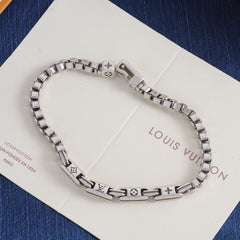 Square metal bracelet