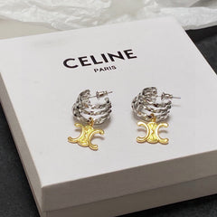 Sparkling Monogram Earrings