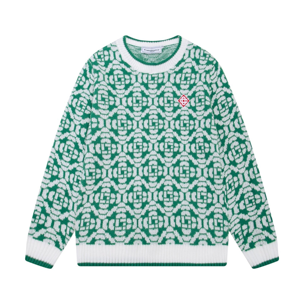 Knitted cashmere sweatshirt
