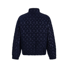 Fleece cashmere jacket