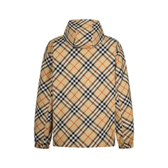Nylon embroidered double-faced jacket