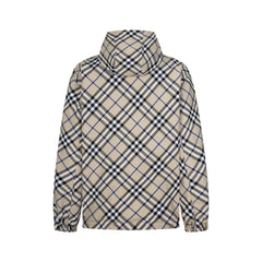 Nylon embroidered double-faced jacket