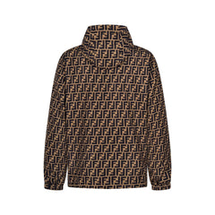 Double-faced silk jacquard jacket