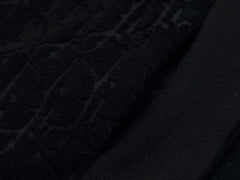 Fleece crew neck cotton sweatshirt
