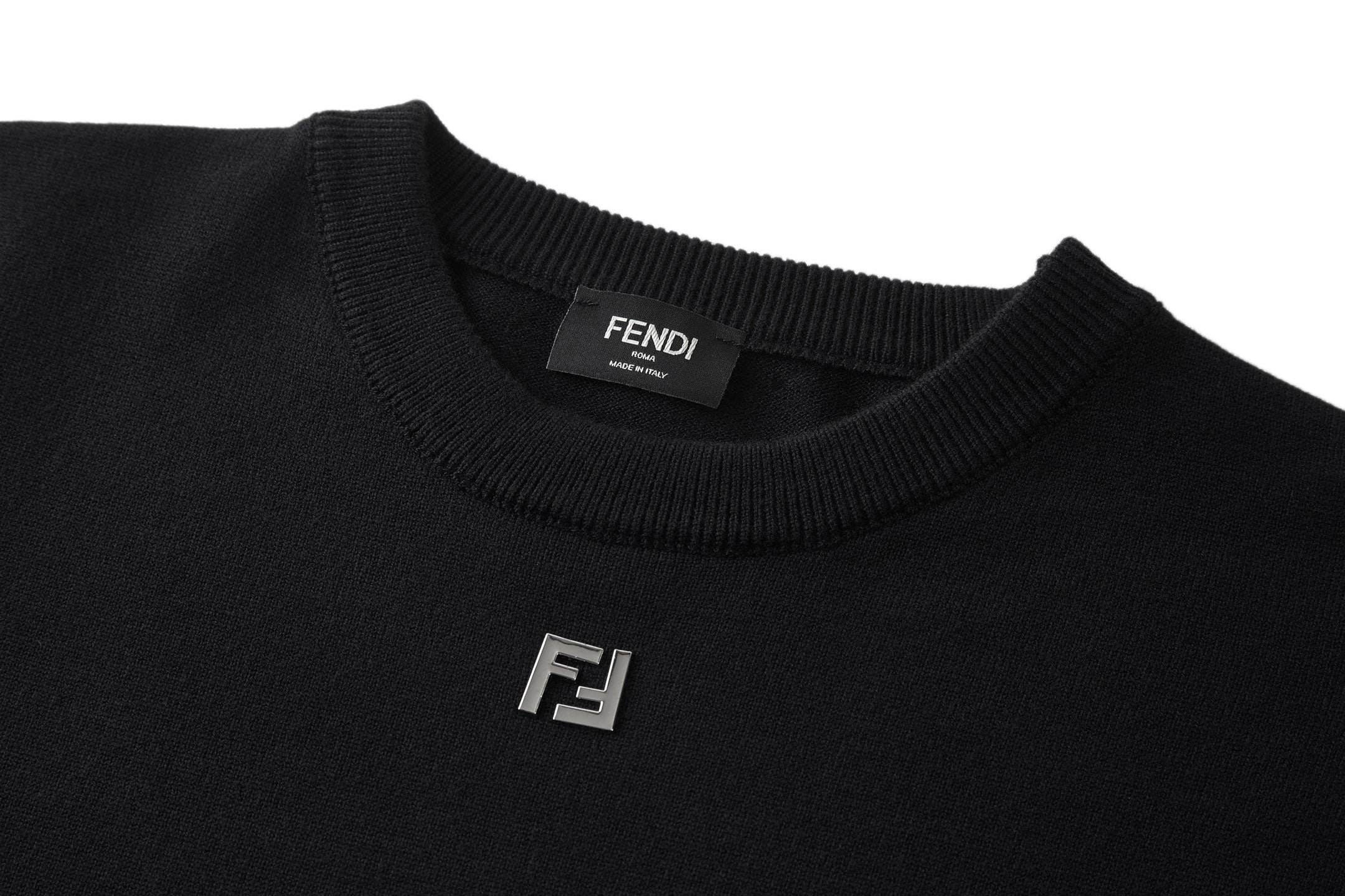 Knitted cashmere sweatshirt