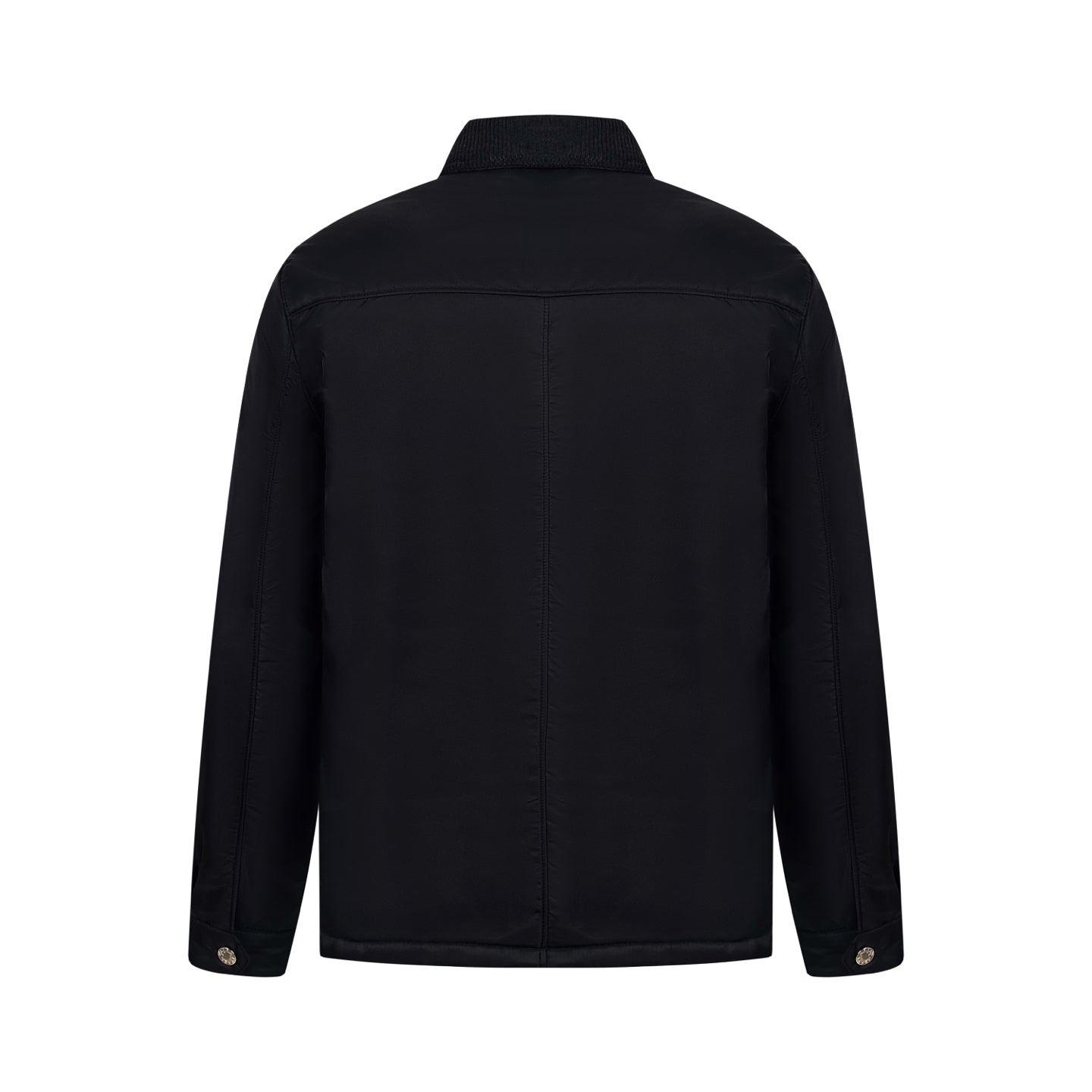 Lapel pocket cotton jacket