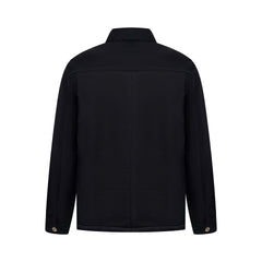 Lapel pocket cotton jacket