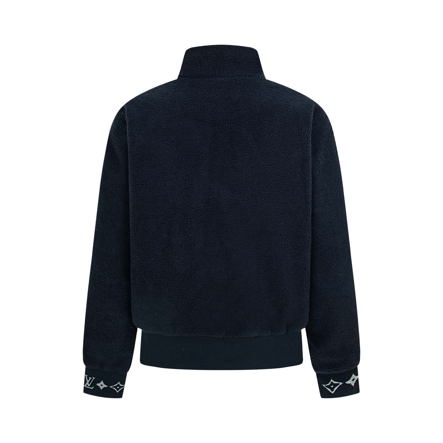 Lambskin jacquard jacket