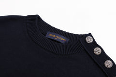 Knitted cashmere sweatshirt