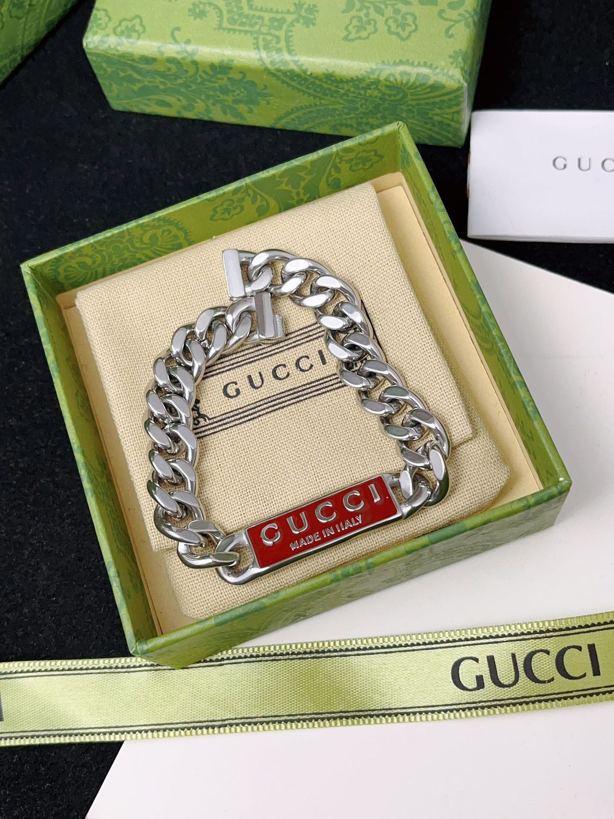 Titanium steel nameplate bracelet & necklace