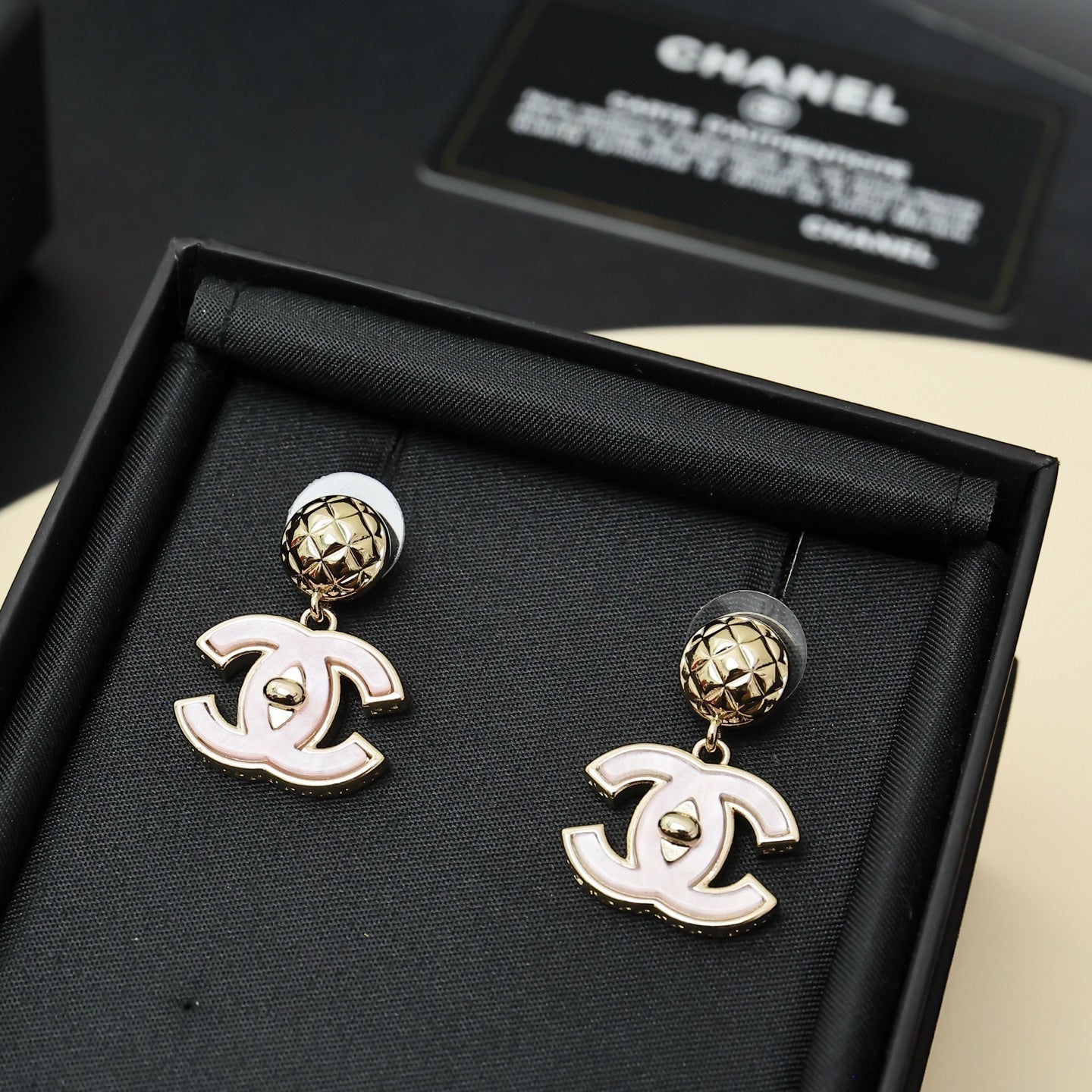 Jelly Pink Diamond Earrings