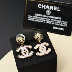 Jelly Pink Diamond Earrings