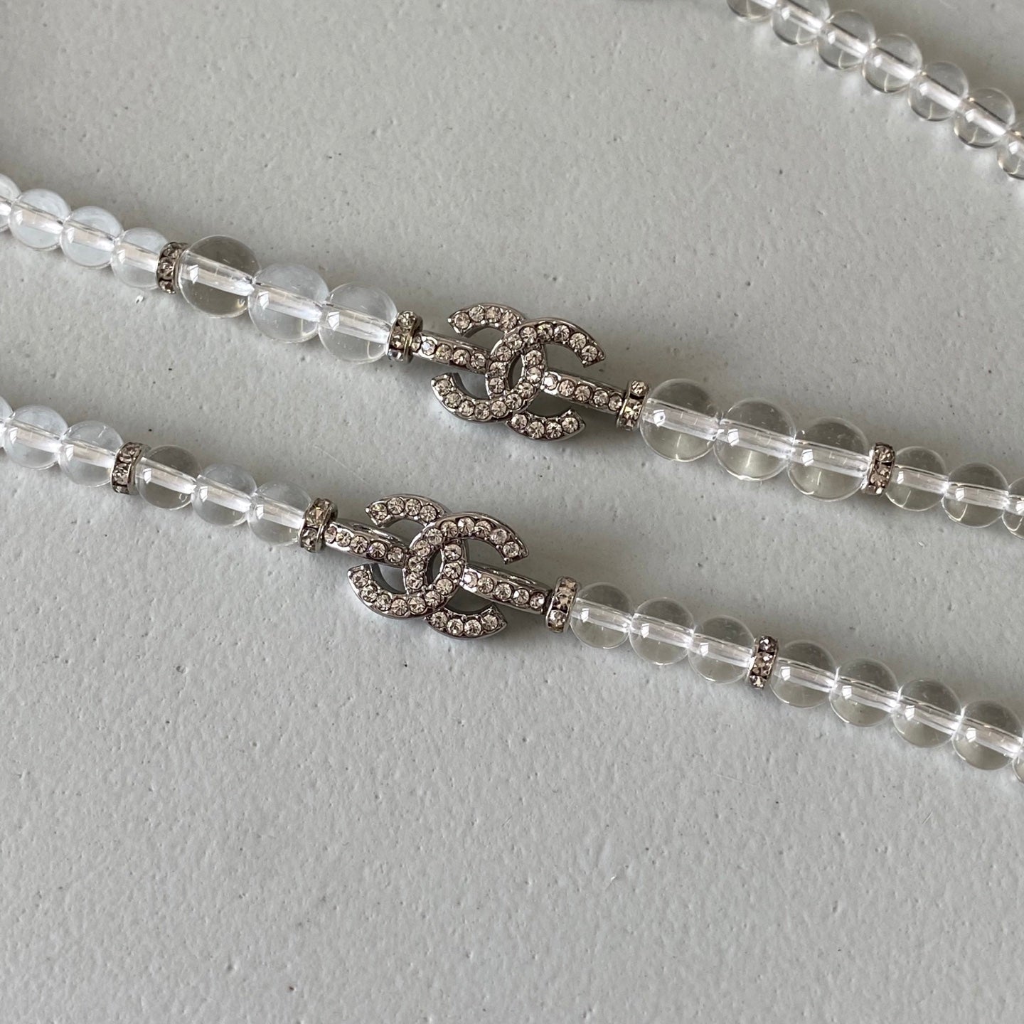 Glass Bead Bracelet and Necklace