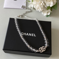 Glass Bead Bracelet and Necklace