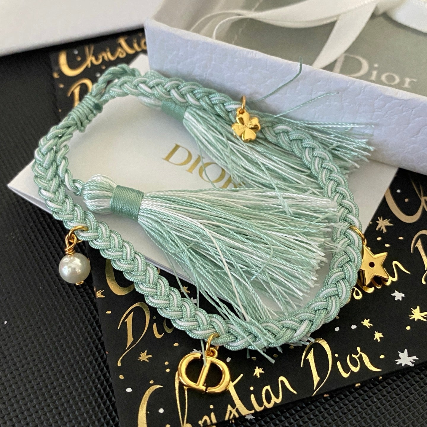 Tassels Braided Star Pendant Bracelet