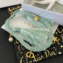 Tassels Braided Star Pendant Bracelet