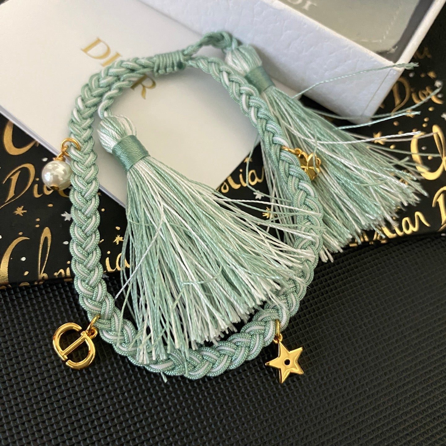 Tassels Braided Star Pendant Bracelet