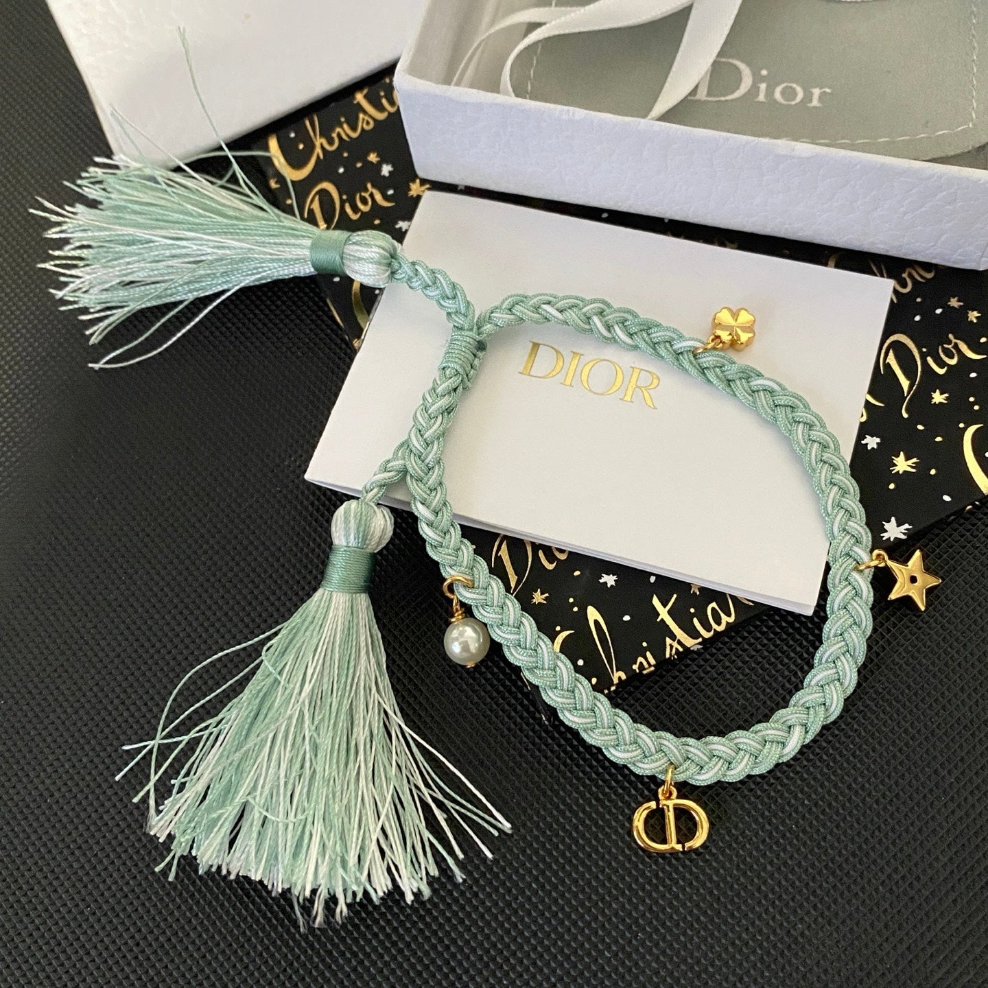 Tassels Braided Star Pendant Bracelet