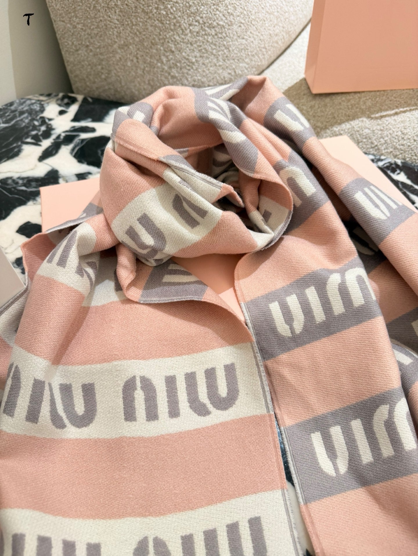 Fashion Patchwork tassel scarf