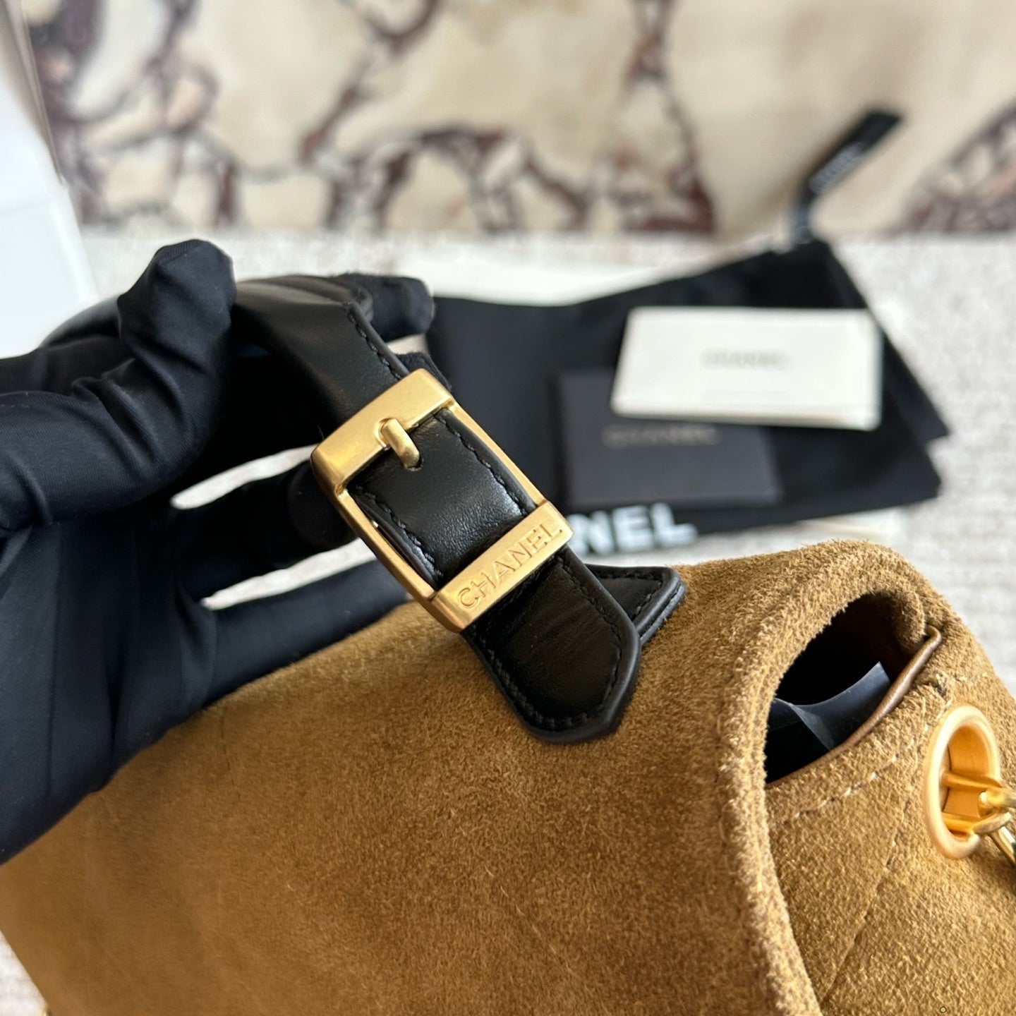 Cowhide leather crossbody bag