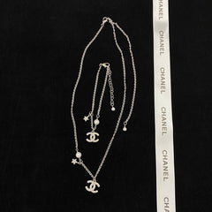 Sparkling Diamond Star Necklace