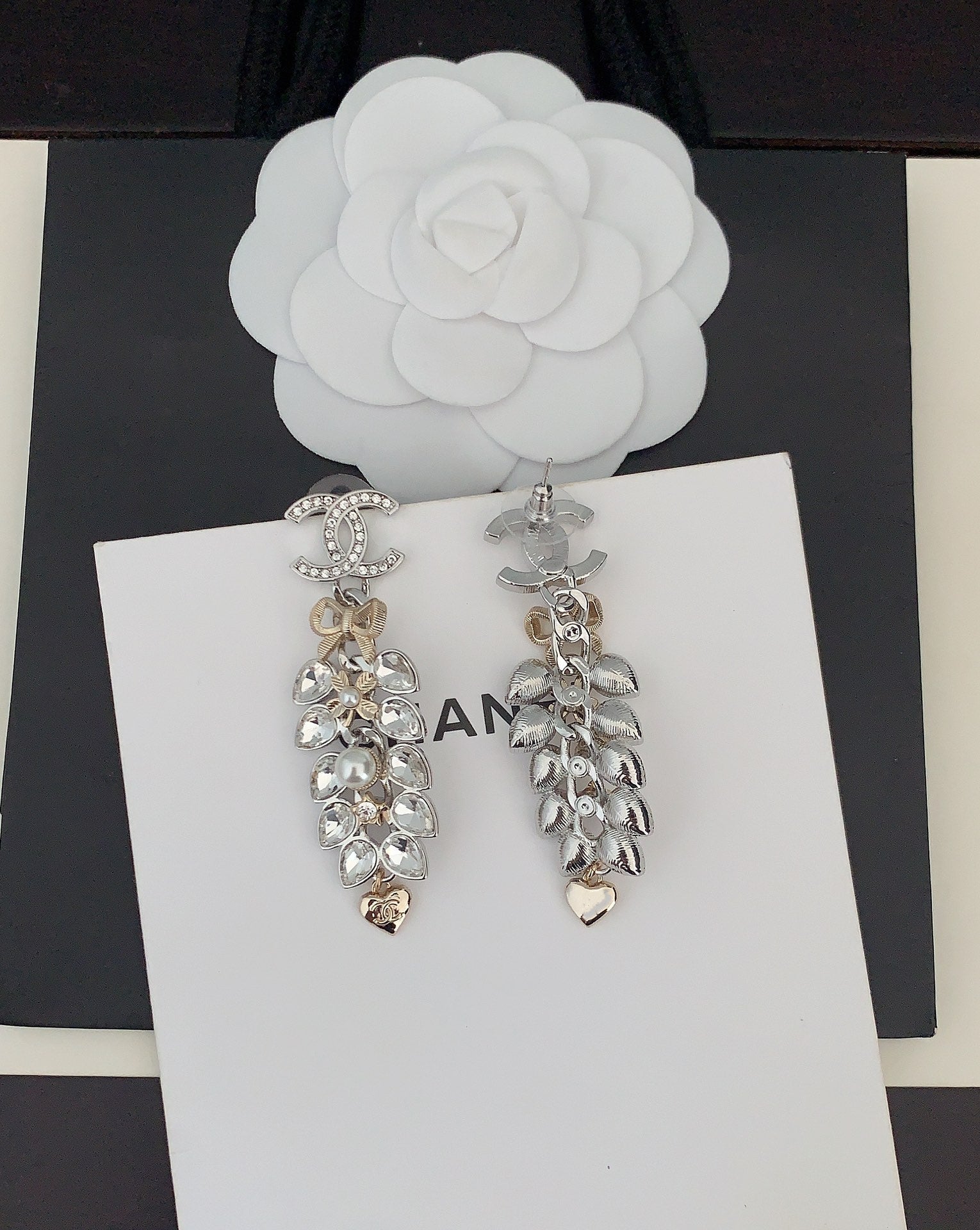 Bow Maple Leaf Earrings
