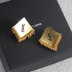Diamond Tassel Earrings