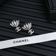 Crown Full Diamond Earrings