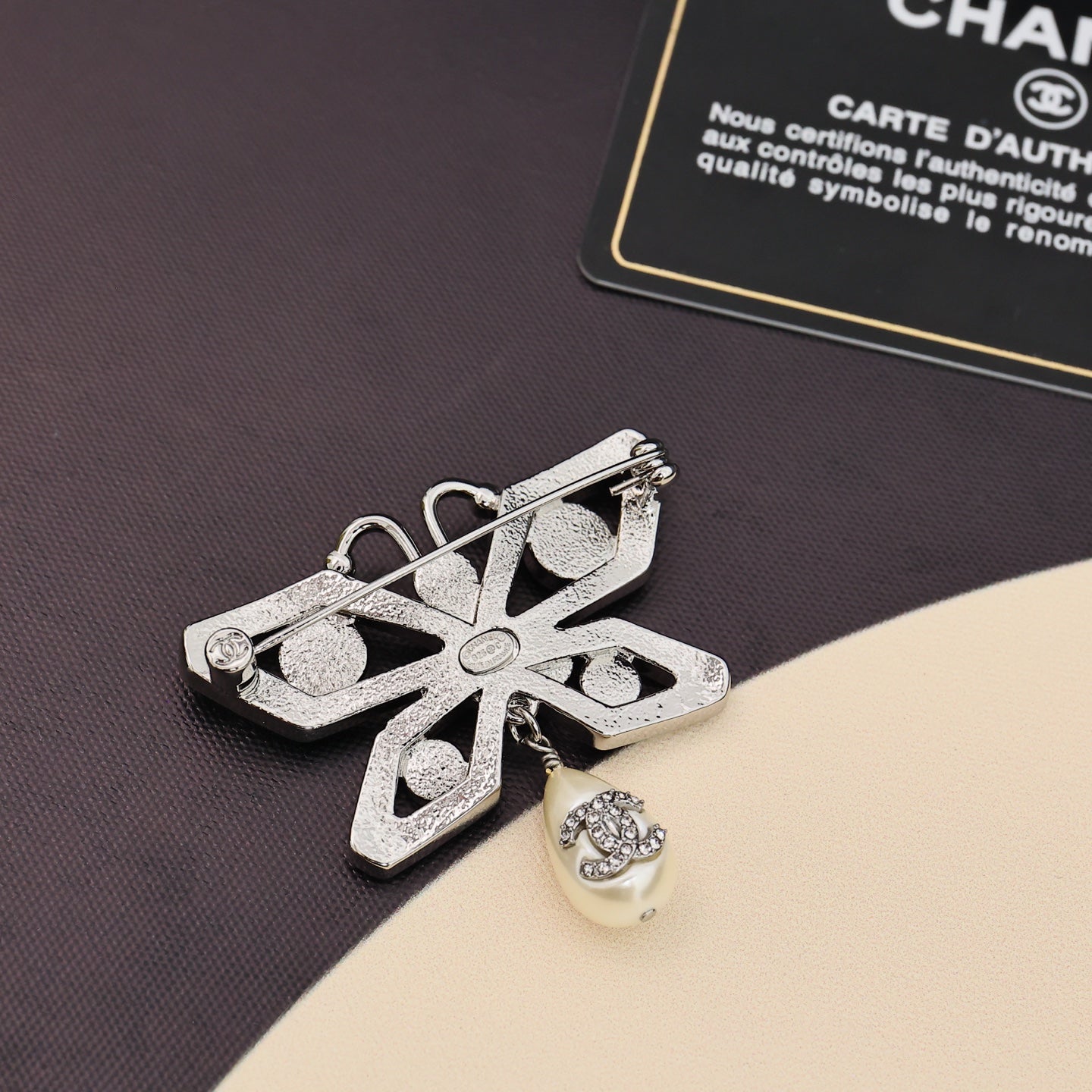 Butterfly Diamond Brooch
