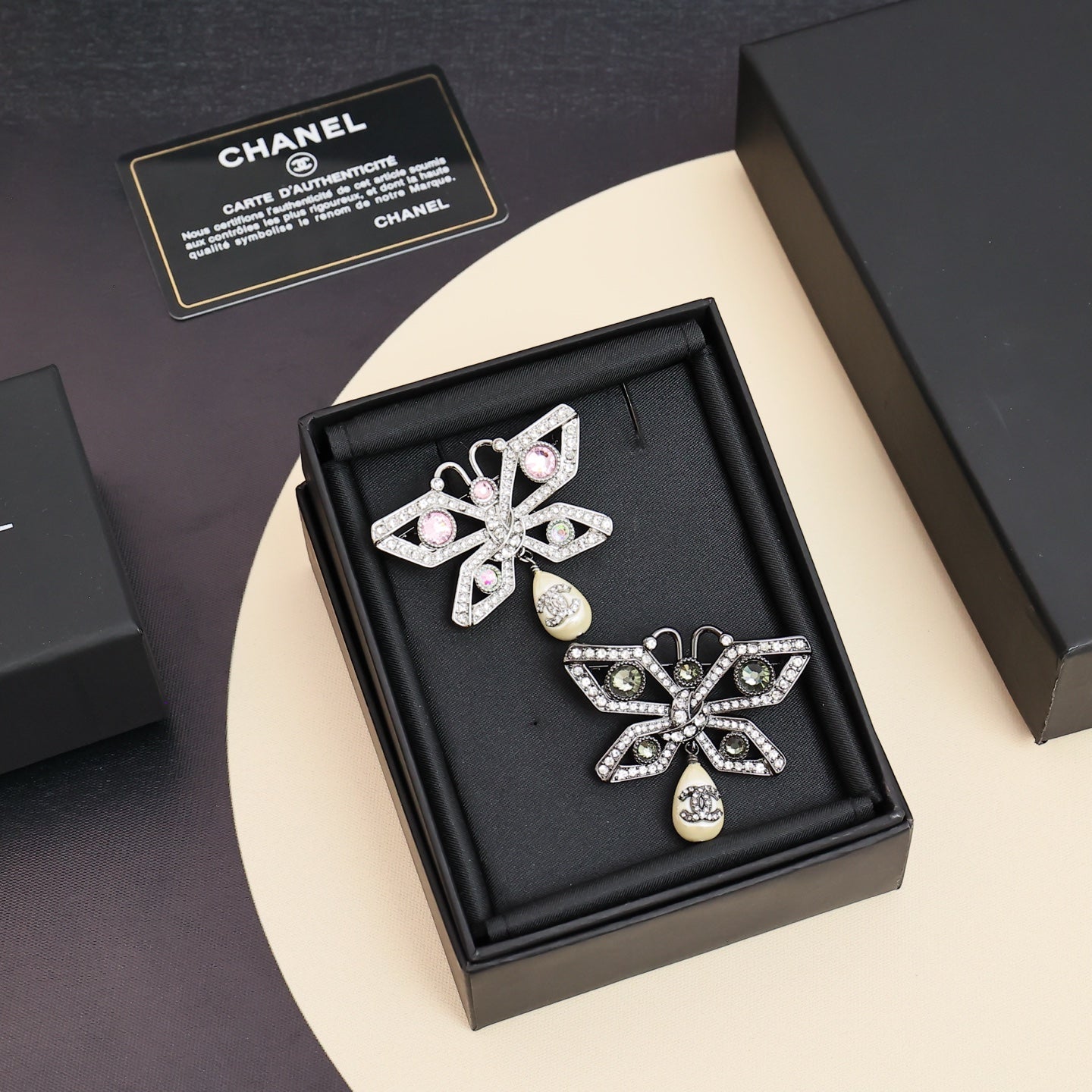 Butterfly Diamond Brooch