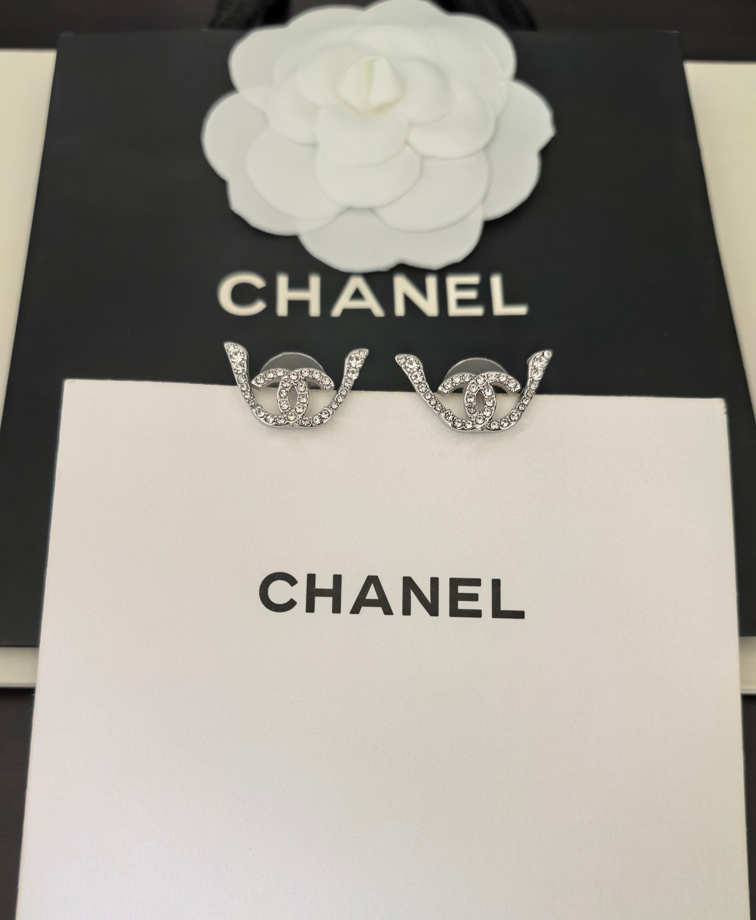 Diamond Wing Earrings