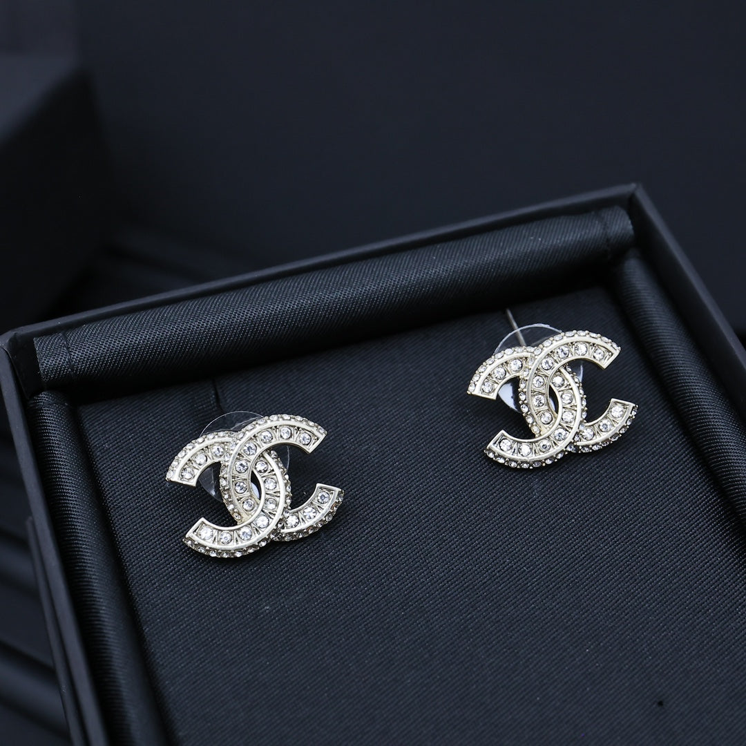 Classic Rhinestone Earrings