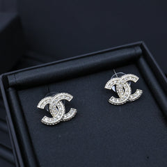Classic Rhinestone Earrings