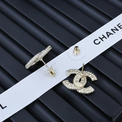 Classic Rhinestone Earrings