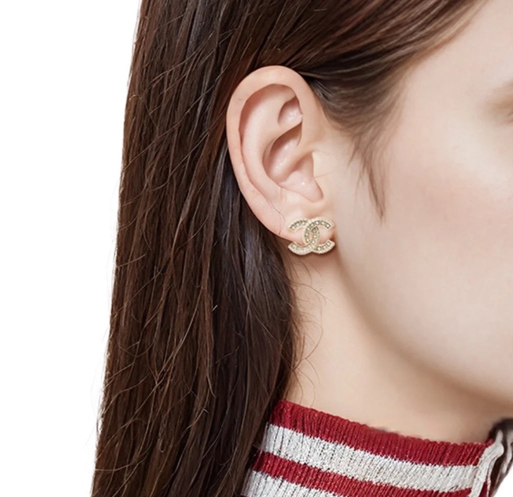 Classic Rhinestone Earrings