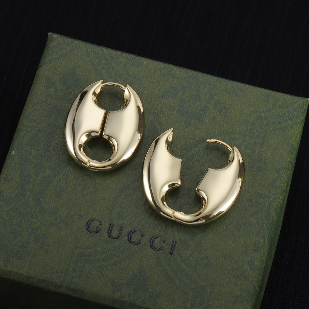 Fashionable Solid Color Chain Earrings