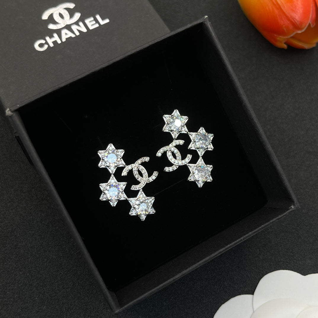 Square Diamond Earrings
