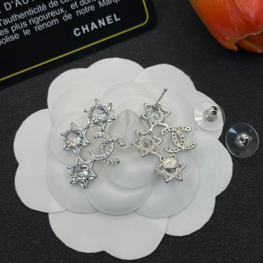 Square Diamond Earrings