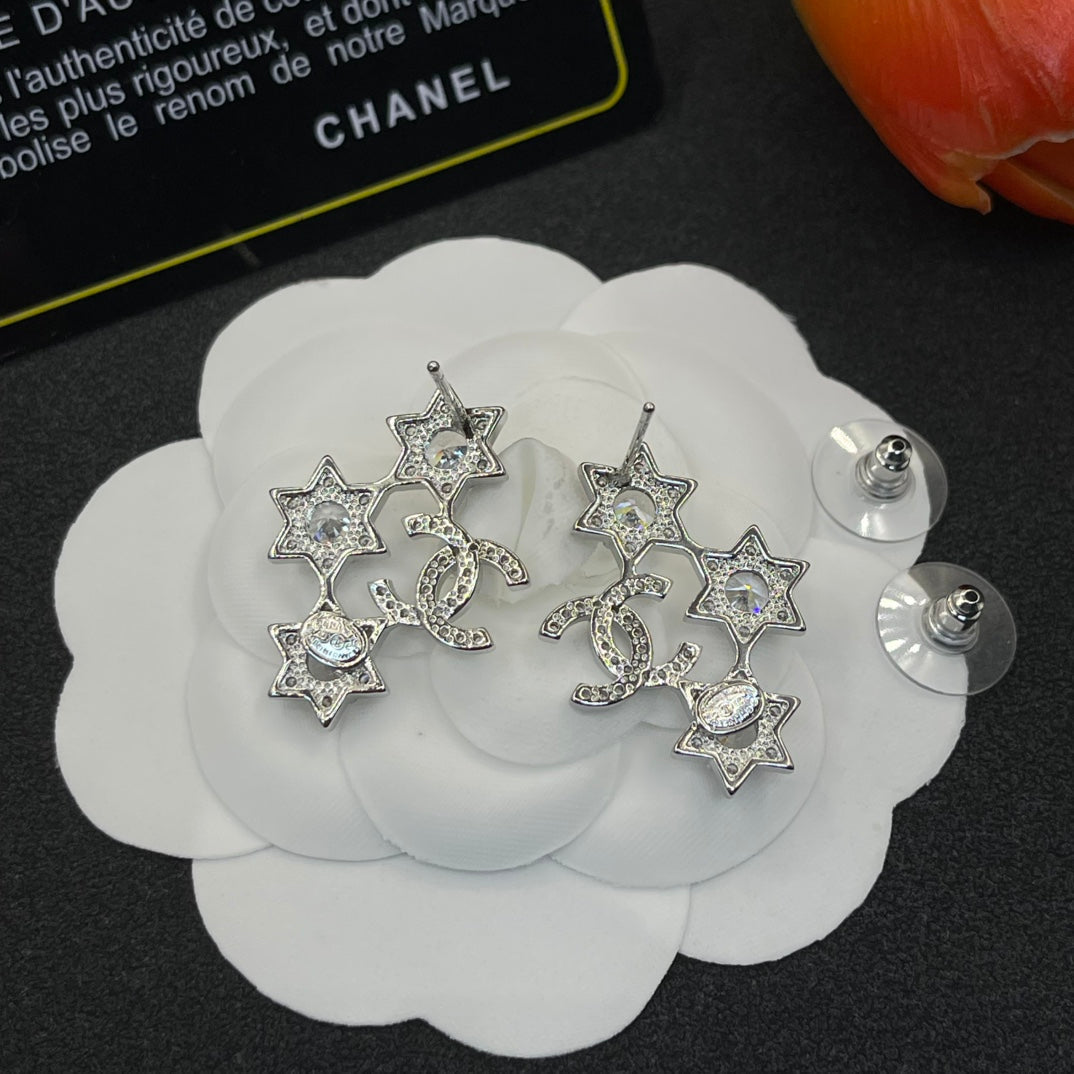 Square Diamond Earrings