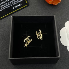Versatile diamond star earrings