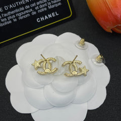 Versatile diamond star earrings
