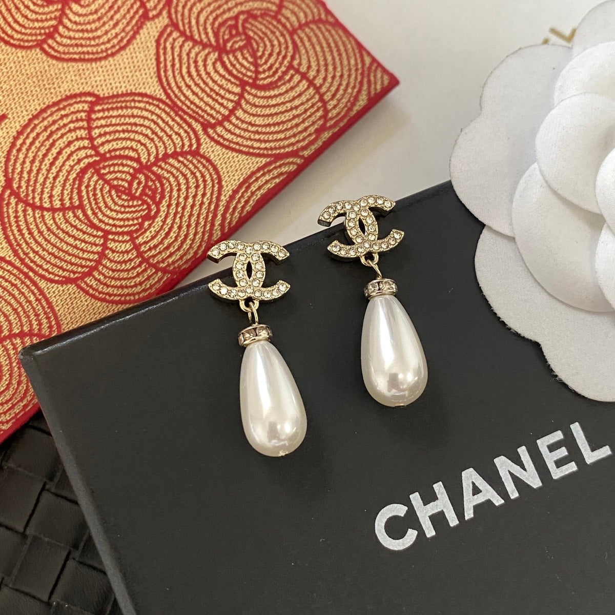 Stylish Pearl Drop Earrings