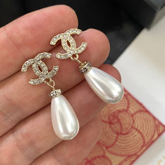Stylish Pearl Drop Earrings