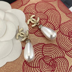 Stylish Pearl Drop Earrings