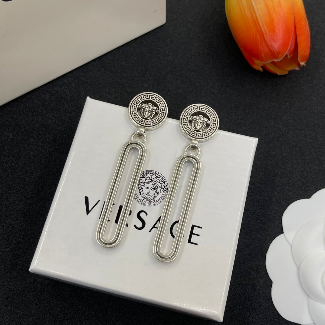 Retro Avatar Long Earrings