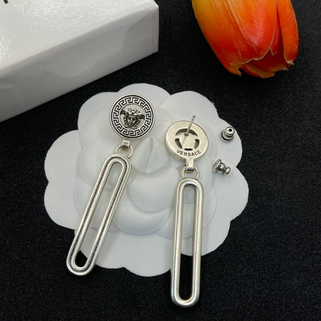 Retro Avatar Long Earrings