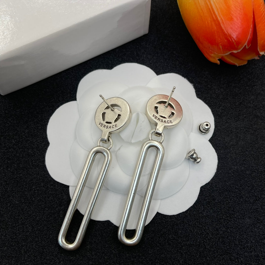 Retro Avatar Long Earrings